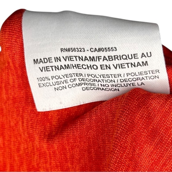 Nike Dri-Fit Red Orange Short Sleeve T Shirt Women’s Size Small Activewear Sport - Picture 5 of 7